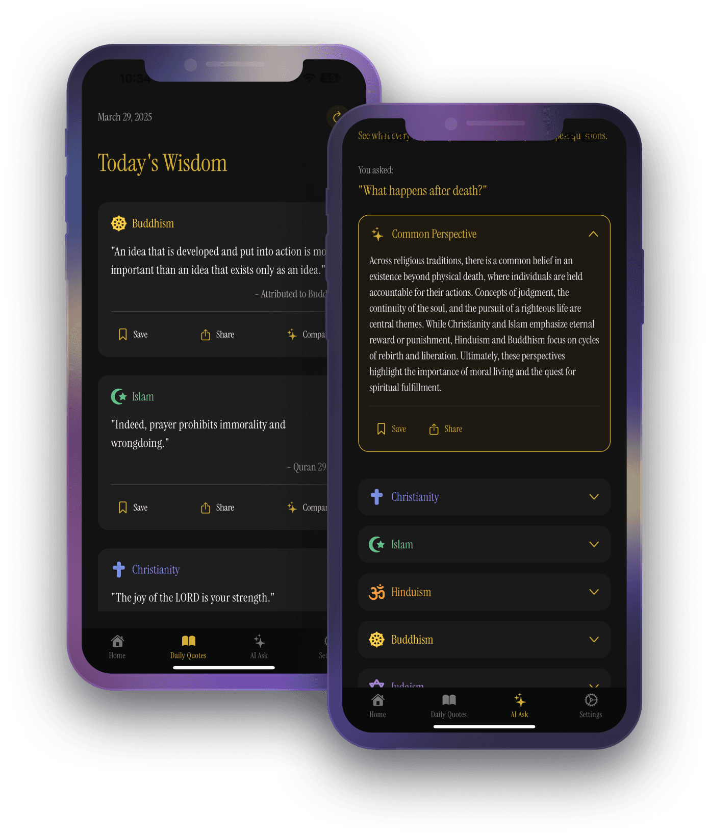App Screenshots